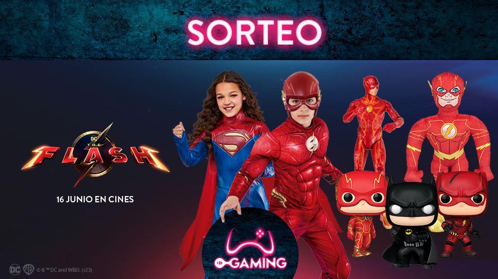 CarrefourGaming's tweet photo. ⚠SORTEO
 
¡El 16 de junio se estrena #Flash solo en cines! Tenemos 5 lotazos de productos con disfraces, Funko Pops, peluche y figura electrónica ¿Quieres uno?

✅ Haz FAV y RT
✅ Menciona a un amigo con #CarrefourGamingConFlash

Suerte 🍀
Bases: https://t.co/7gLbiK6HEN https://t.co/mPDqca1Pa8