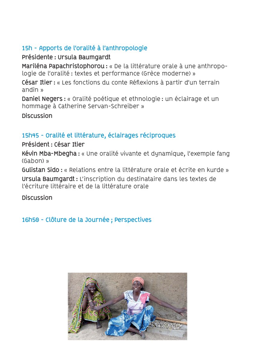 Plidam_Inalco's tweet image. Parution du premier numéro de
« Revue des oralités du monde : Projet, réalisations, perspectives »
Mercredi 12 avril 2023 / 11h00-17h00 / Auditorium