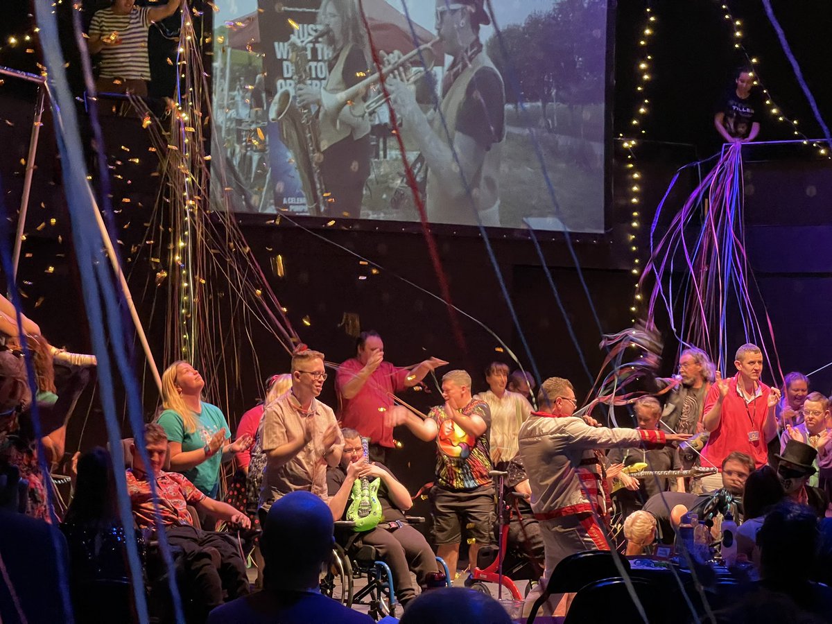 andyibbs's tweet photo. So, @TRPlymouth isn’t just great visiting west end musicals & awesome dance or our exciting Co-productions. It’s also about linking with our local community - exemplified perfectly by tonight’s #FunkyLlama cabaret, where those with different abilities demonstrated that they rock! https://t.co/kUKcCgj0jg