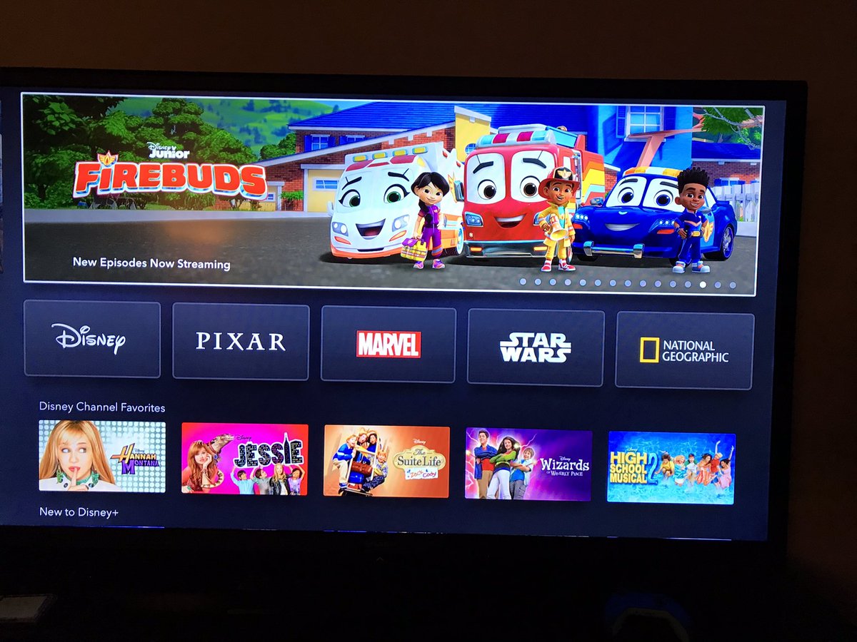 Some new episodes of #Firebuds dropped on #DisneyPlus and we’re featured on the banner! So fun! #disney #disneyanimation #disneyanimator #animation