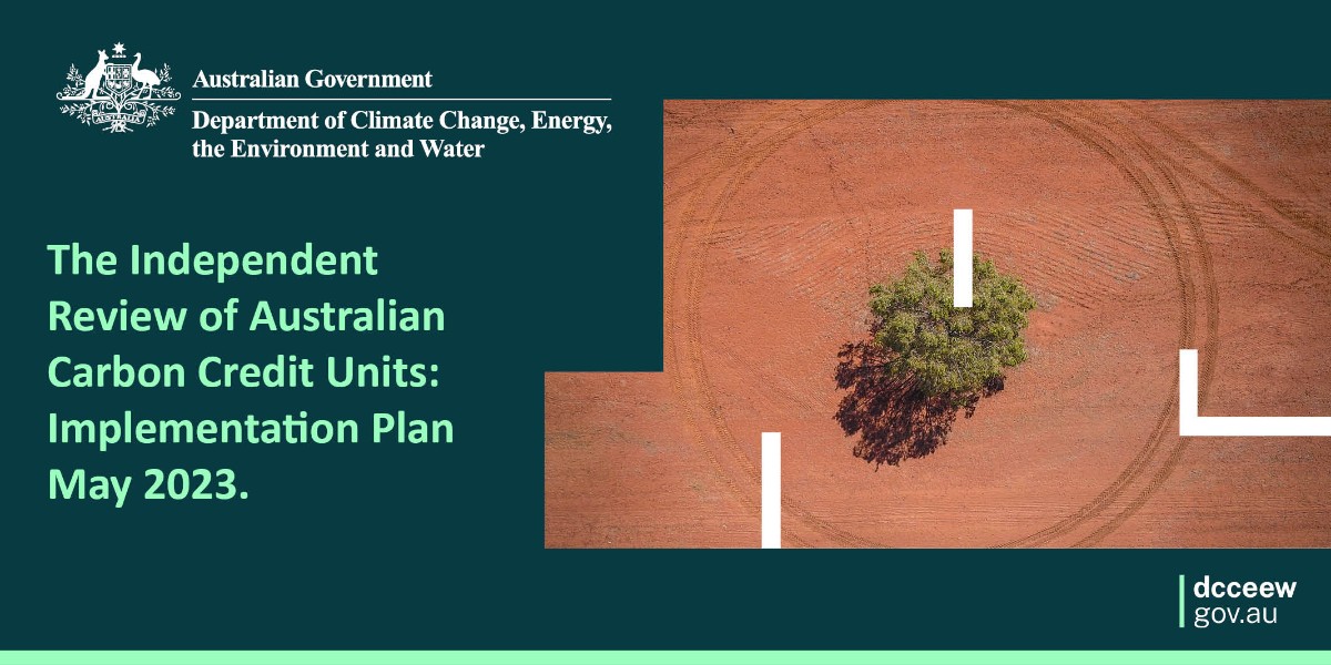 The @ausgov are #walkingthewalk towards #netzeroby2050 and released the Independent Review of Australian Carbon Credit Units: Implementation Plan to support our commitment to strengthening the Australian Carbon Credit Unit scheme. For more info visit: fal.cn/3yWGd