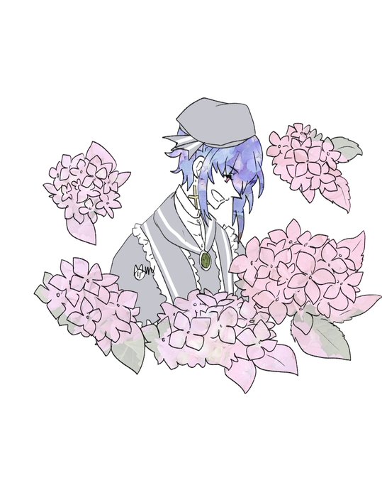 「紫陽花 ジュエリー」のTwitter画像/イラスト(新着)｜2ページ目