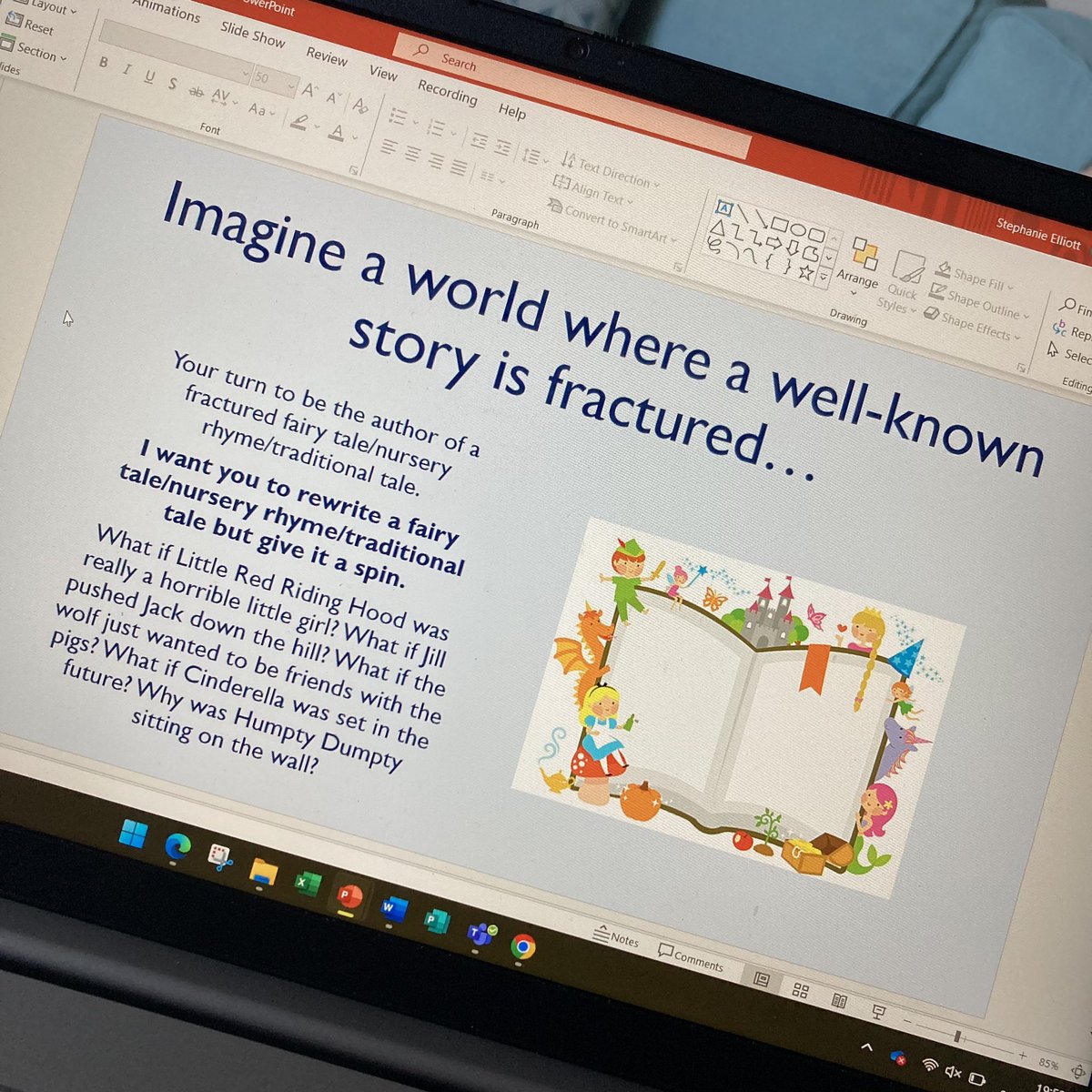 Extended writing Fridays: one of the best additions to my timetable. Easy to do, builds writing stamina and imagination… plus you get to see who actually applies English skills! 
• an hour on a Friday to write a given genre (fiction or non-fiction)
• any stimulus you like!