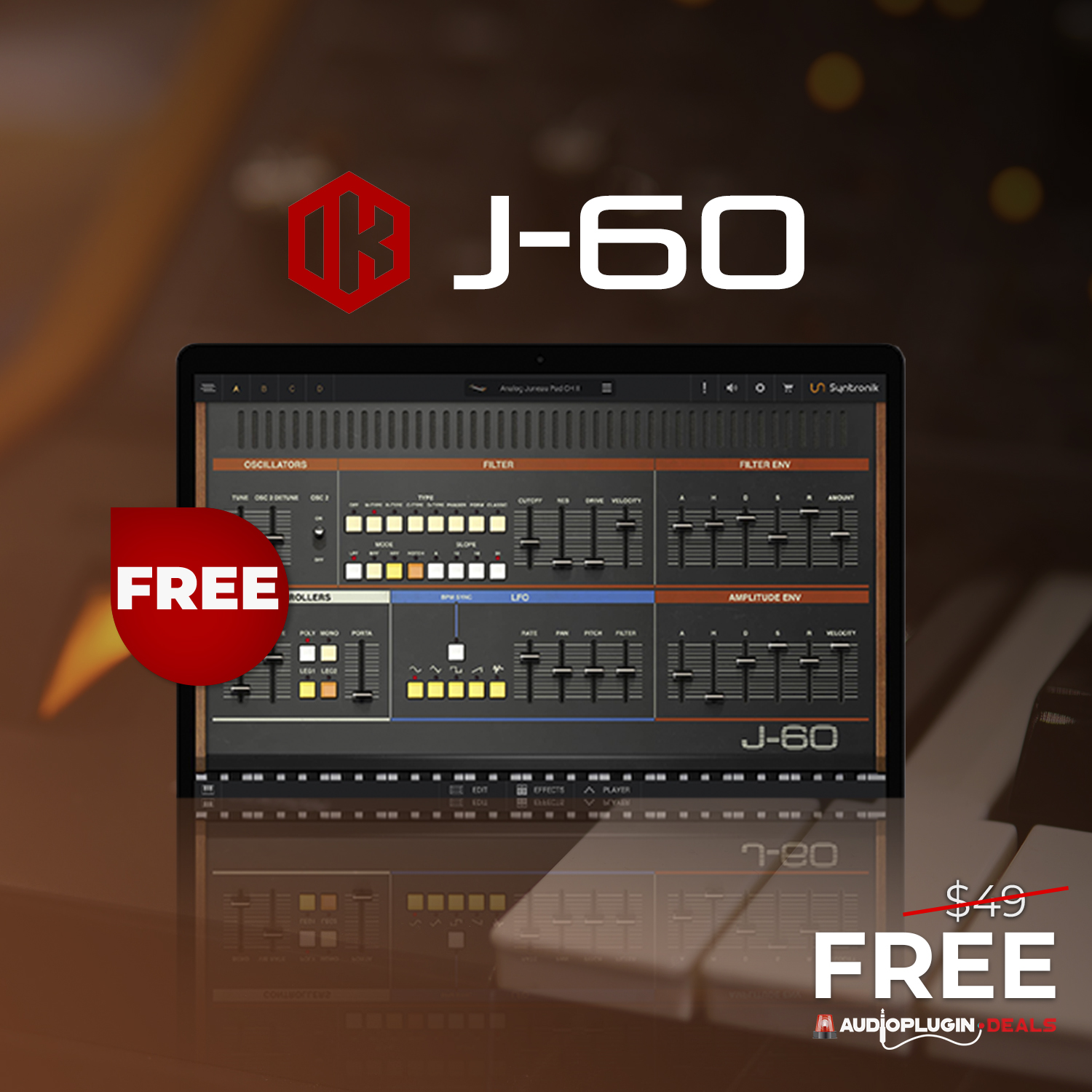 Audio Plugin Deals on Twitter "🎁FREE DOWNLOAD IK Multimedia Syntronik