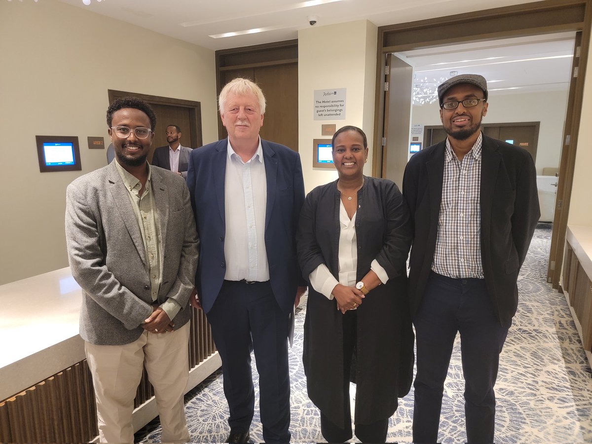 Timely event hosted by @NLinSomalia during #HagueJusticeWeek!. Engaging discussions on security, rule of law, and the social contract. @NLinSomalia has been supporting @Shaqodoonorg youth programs since 2016. @AmbBrouwer