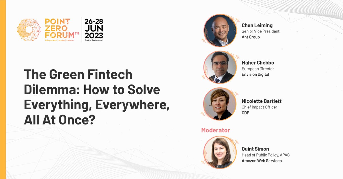 Large emitters face mounting pressure to set and track robust net-zero targets. The cresting wave of regulation is precipitating ripple effects across supply chains and onto smaller firms. 
Where should we focus efforts?
<a href="/maherChebbo/">Maher Chebbo</a> <a href="/nikkibartlett/">Nicolette Bartlett</a> <a href="/quintsimon/">Quint Simon</a>
#PZF2023 l <a href="/sif_sfi/">SIF_SFI</a>