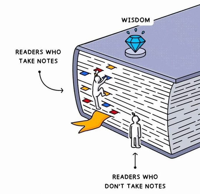 Take note and be wise