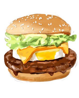 「ハンバーガー」のTwitter画像/イラスト(新着)｜21ページ目