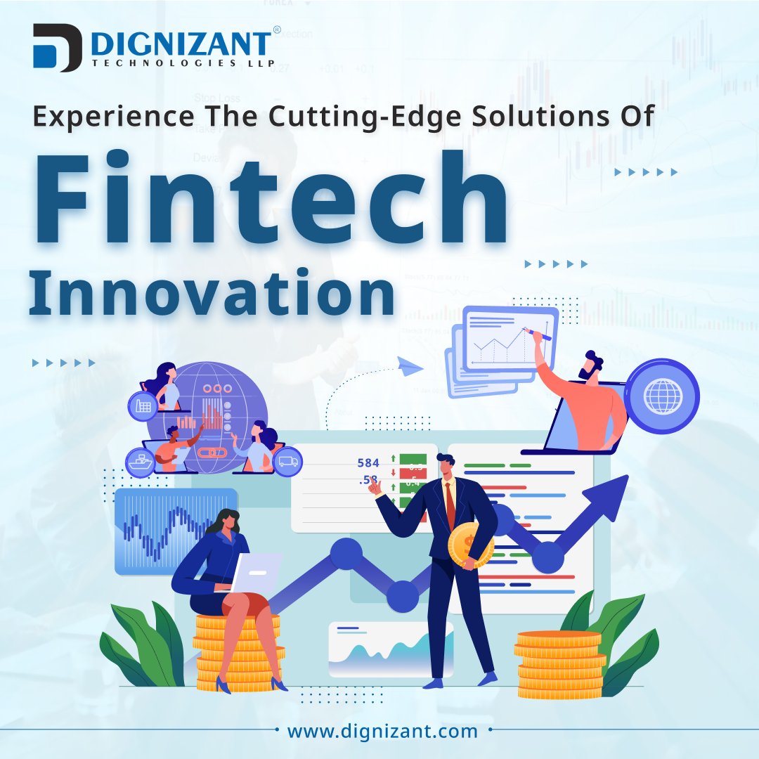 dignizant's tweet image. Immerse yourself in the world of Fintech innovation and elevate your financial game. Explore our cutting-edge solutions that are shaping the future of finance. Get ready to embrace a new era of possibilities.

#FintechInnovation #CuttingEdgeSolutions #RevolutionarySolutions