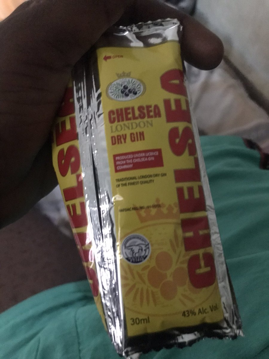 Morning my people, I bought sachet chelsea this morning, only to find out the content inside has reduced drastically, this govt should not tamper with the little things that keep most people going.Everything dan go up,but make govt leave our Alcohol for us if they no want protest