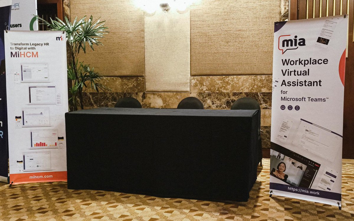 MiHCMHQ's tweet photo. As the Platinum Sponsor of the event, we were present at the "Digital Transformation and HR: Making a positive impact" on the 8th of June 2023, held at the Liberty Ballroom, Ramada by Wyndham, Colombo.
#DigitalHR #MiHCM #DigitalHRTransformation #CloudHR #HRIS https://t.co/VmPuGAugwg