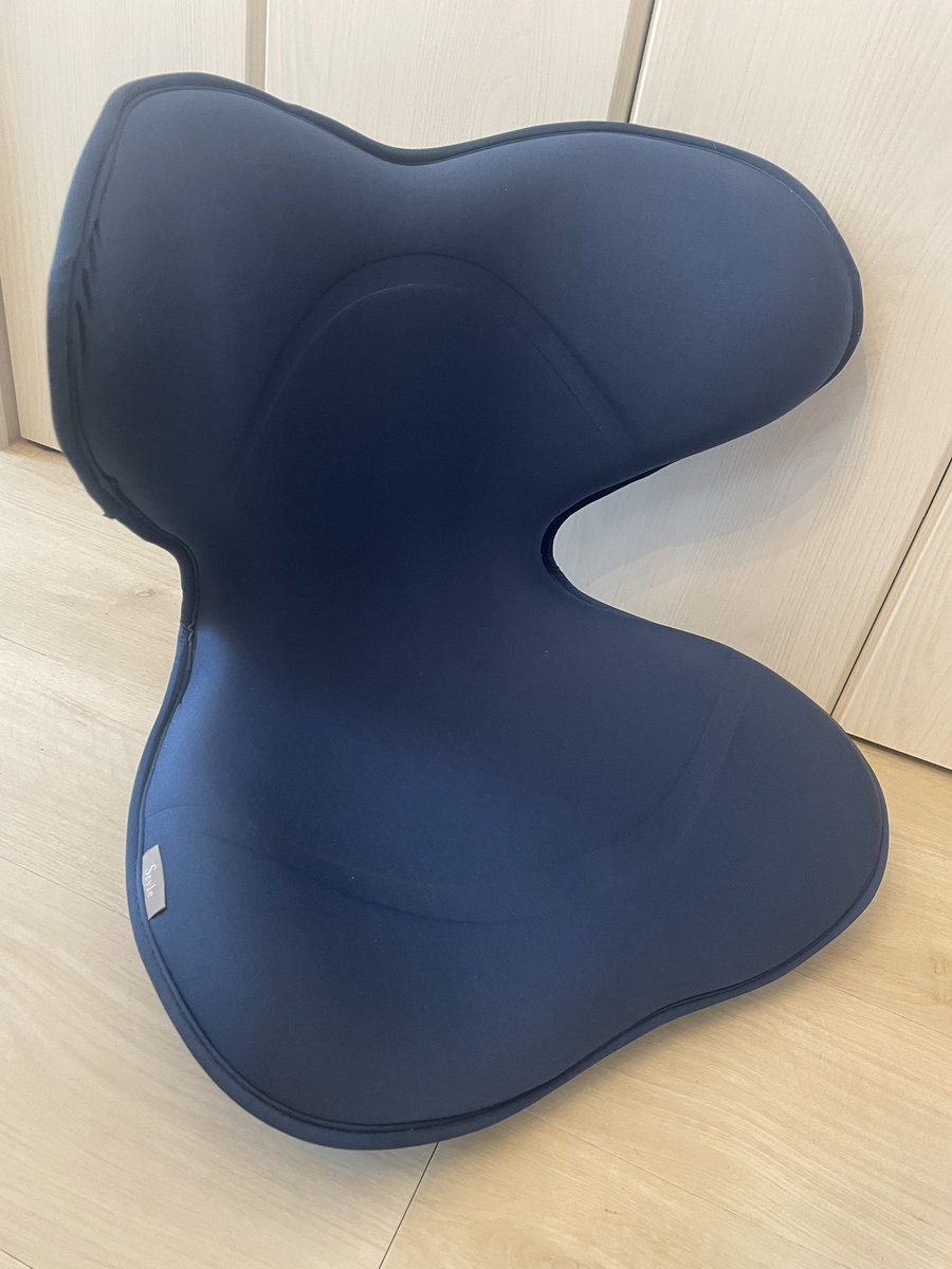 noah20091121's tweet image. remote workメインなので、
やはり会社の椅子💺とは違って
腰が痛くなるので、

MTG style smart

買ってみました〜🎵

腰痛が軽くなりますように（^人^）

#MTG 
#stylesmart
