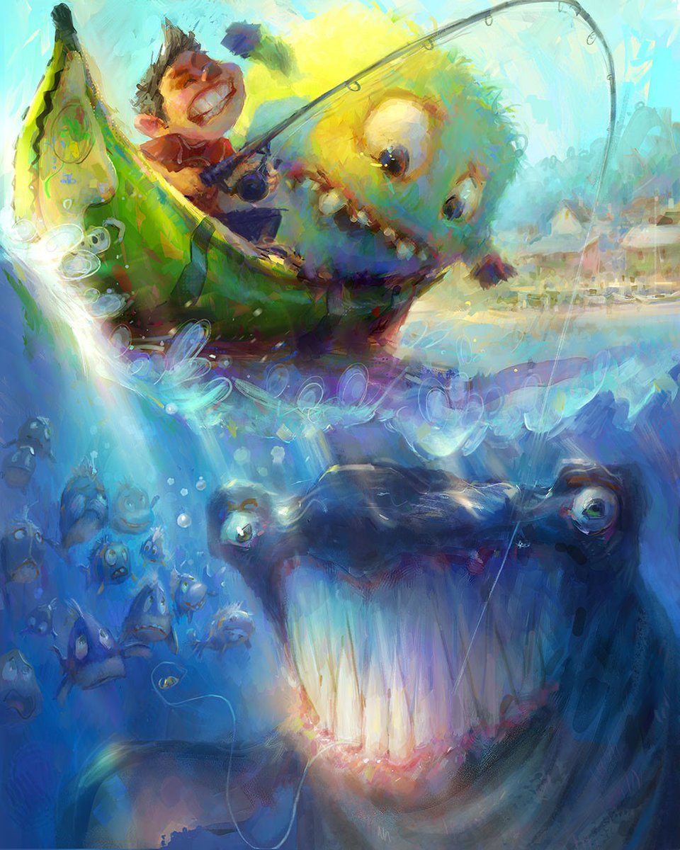 🔥🔥🔥🔥 #pixar #Quail #painting #HarryBelafonte  
Source: artstation.com/artwork/2xLAdY