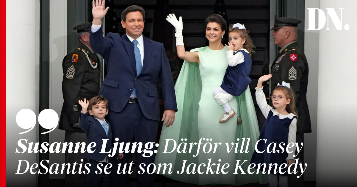 DN:s Susanne Ljung: Därför vill Casey DeSantis se ut som Jackie Kennedy.
dn.se/kultur/susanne…