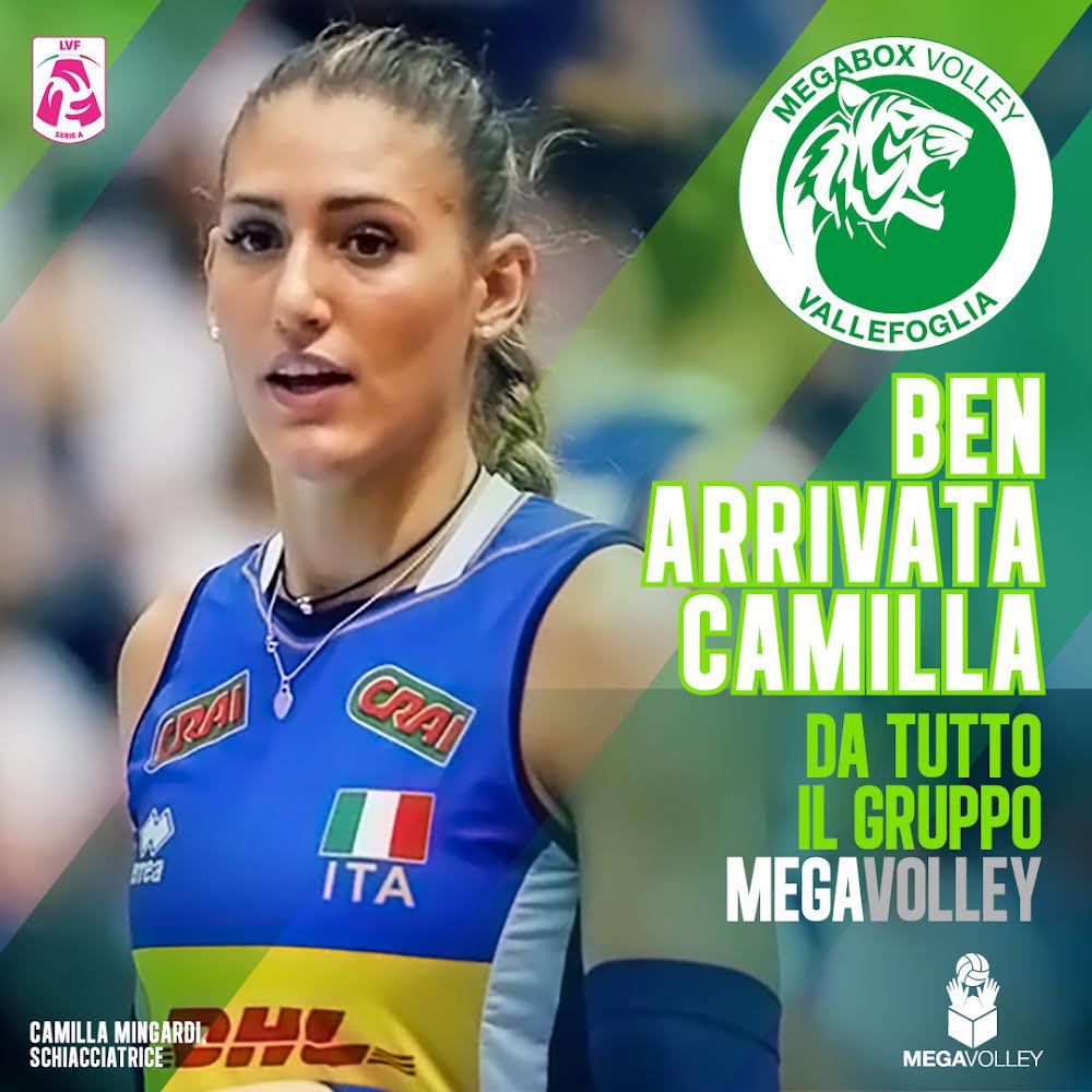 🫱🏻‍🫲🏼 𝗪𝗘𝗟𝗖𝗢𝗠𝗘 𝗧𝗢 𝗢𝗨𝗥 𝗧𝗘𝗔𝗠 𝗖𝗔𝗠𝗜𝗟𝗟𝗔 𝗠𝗜𝗡𝗚𝗔𝗥𝗗𝗜.
#WelcometoMegabox

Felicissimi di accoglierti nella famiglia biancoverde! 💚🤍