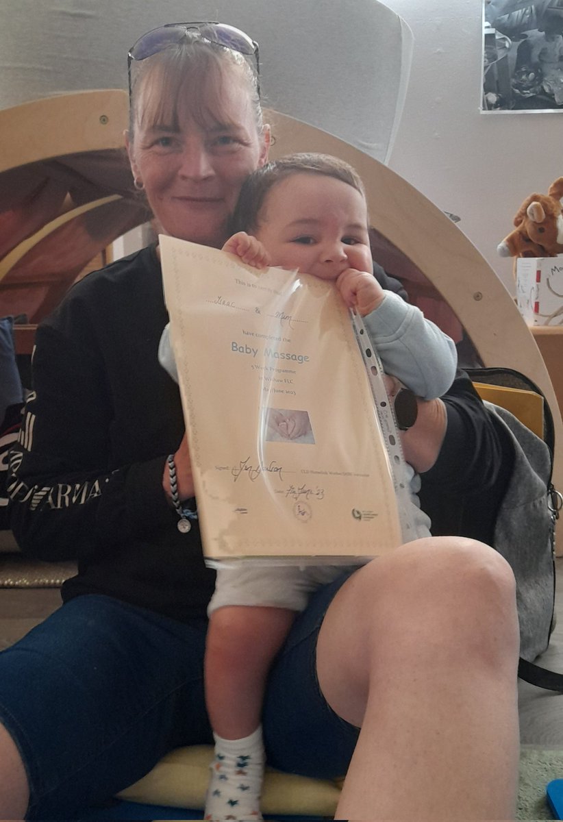 NLFamilyLearn's tweet photo. Mums and babies in Wishaw FLC had a fantstic time completing their 5-week Baby Massage programme ππππ with CLD Homelink worker Jen Dawson
#BecauseofCLD #BabyMassage #nurturingtouch https://t.co/rBoY8Yafaw