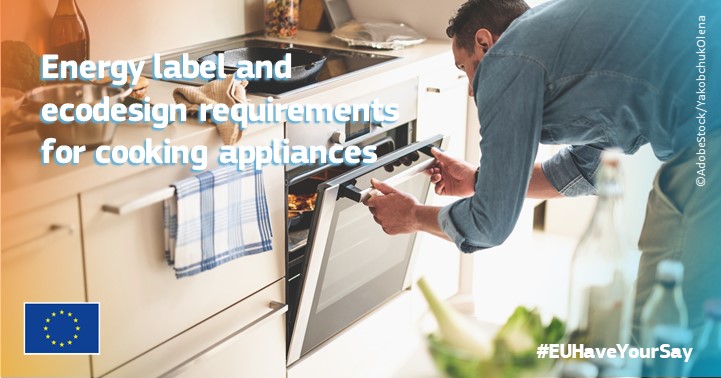 How can the EU #EnergyLabel and #EUecodesign better guide consumers towards more ⚡️ efficient and durable cooking appliances?

The EC 🇪🇺 has launched a public consultation on the review of these rules. 

#EUHaveYourSay - express your views by 31/8 👉🏽 europa.eu/!J8Fw7q