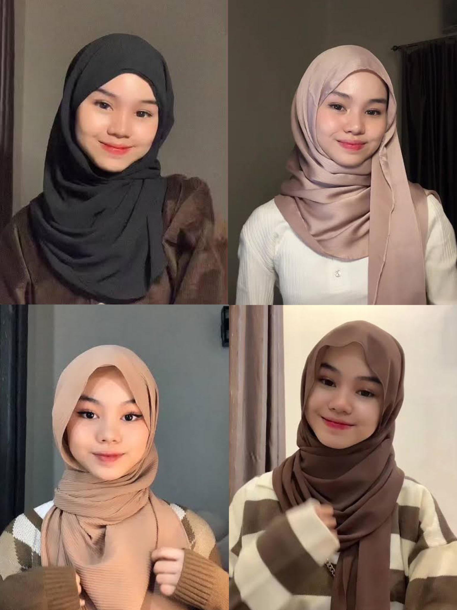 Hijab 2024 pashmina simple