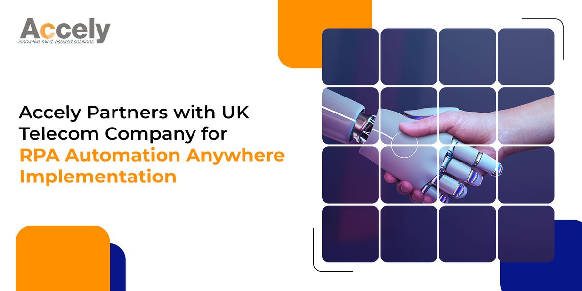 Accely partners with a leading UK telecommunications company to drive digital transformation and streamline its operations! 🤝

Don't miss out on the must-read news: bit.ly/45OVryR

#Accely #RPA #AutomationAnywhere #DigitalTransformation #TelecomIndustry