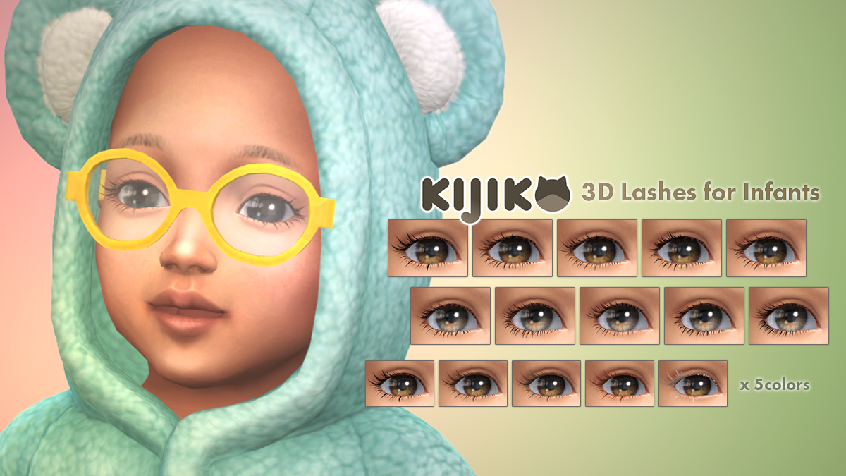 🐱3D Lashes for Infants Skin Detail Version is now available🐱

You can download it from here.
kijiko-catfood.com/3d-lashes-for-…
This is a version that can be used as skin detail for the following lashes for infants👶
kijiko-catfood.com/3d-lashes-for-…