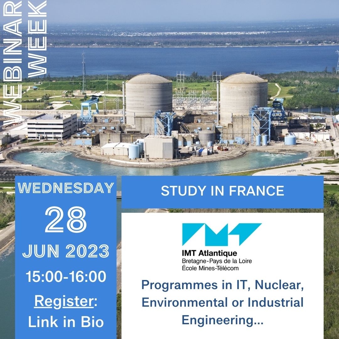 DAY 3 of #WEBINARWEEK | Study in France