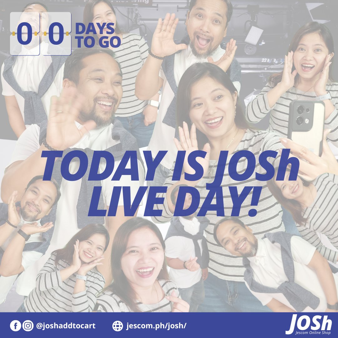 joshaddtocart's tweet photo. ๐ง๐ผ๐ฑ๐ฎ๐โ๐ ๐๐ต๐ฒ ๐ฑ๐ฎ๐! Join us later for an hour full of fun, music, and laughter!
Engage with our hosts and let#inspirational ur thoughts on the comments section. See you, makaJOSh!
#JOShLive #LiveWithRomaAndRey #live #facebooklive #fun #music #laughter #inspiration https://t.co/YJXMjz8kLH