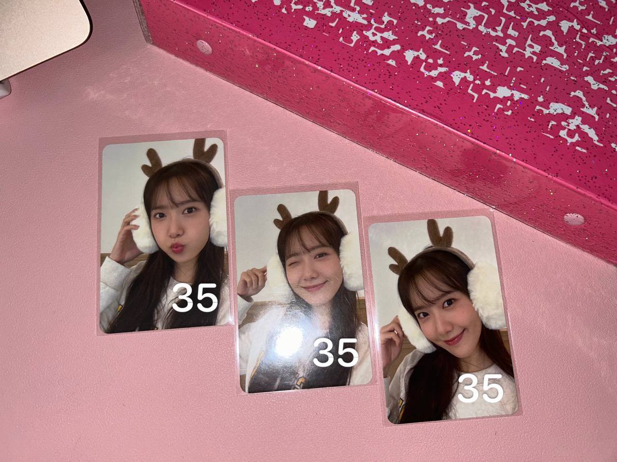 yoonstarspace2's tweet image. wts snsd pink christmas: 
dm to buy 🤍
#pasarsnsd #pasar2ndgen