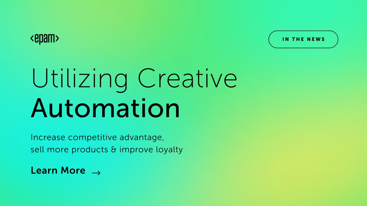 EPAM_Japan's tweet image. 先日ボストンで開催された #SitecoreDX2023 で、#CreativeAutomation が競争上の優位性をもたらし、より多くの製品やサービスを販売し、顧客ロイヤルティを向上させることをお伝えしました。詳細は @Sitecore のブログでも紹介しています: epamsys.co/43znyQq (英語) 
#Marketing @Sitecore_JP