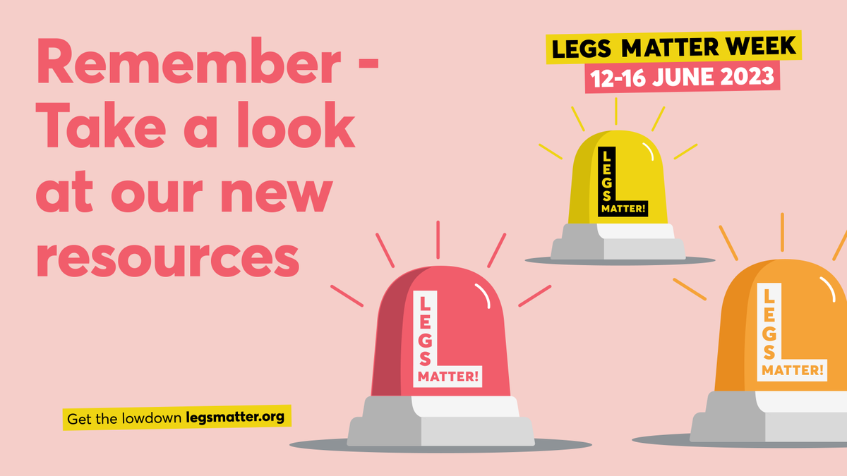 Have you seen our new resources page? There's lots of new patient-friendly content, plus new publications and some old favourites that you may want to check out legsmatter.org/resources/ #legsmatterweek #hiddenharm