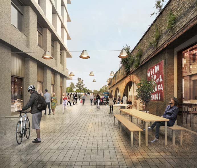 WandsGasworks's tweet photo. The ground floor at #WandsworthGasworks will be activated with homes, bars, coffee shops and workspaces, all contributing to this new addition to the town.
We will be opening the railway arches – creating an active, inviting area of cafes, restaurants and shops. https://t.co/YjWJpTgcj6