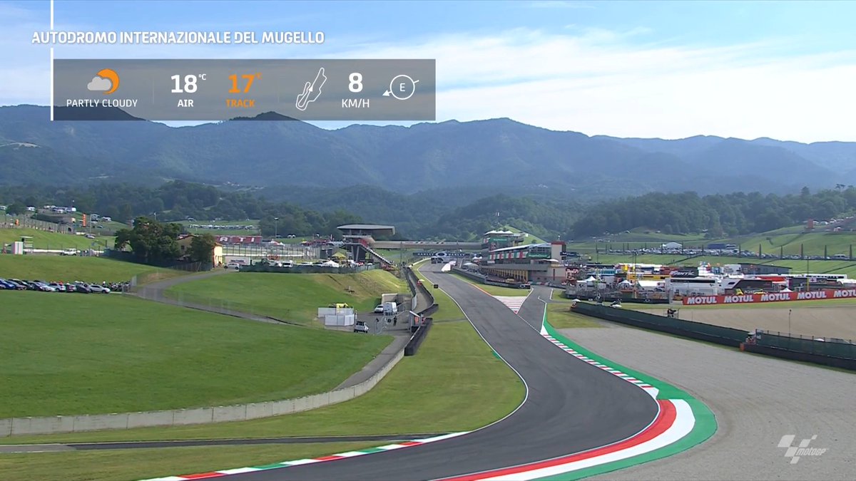 BUONGIORNO, Mugello! 👋🇮🇹

It's time to fill these Tuscan hills with the sounds of #MotoGP! 🙌

#ItalianGP 🇮🇹