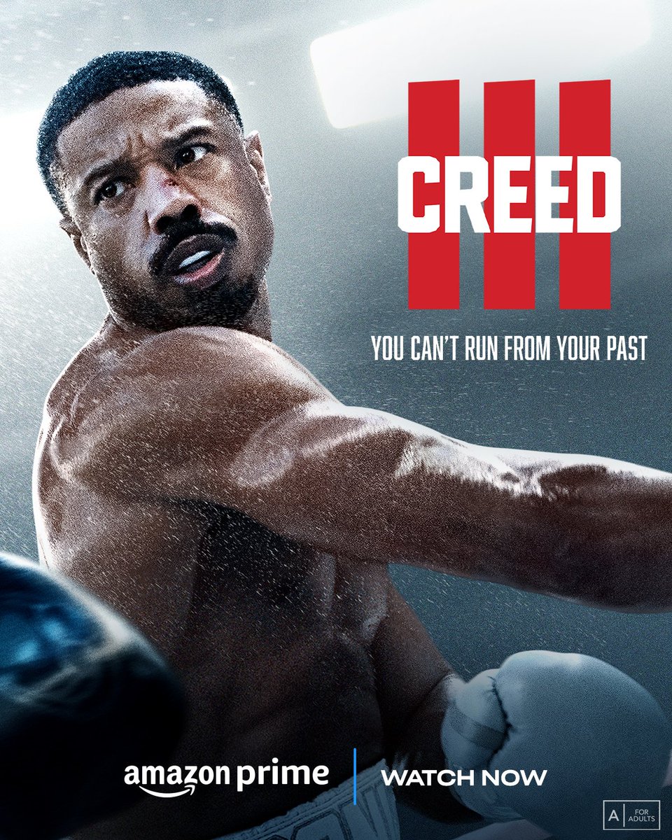 #Creed3 Now On #PrimeVideo