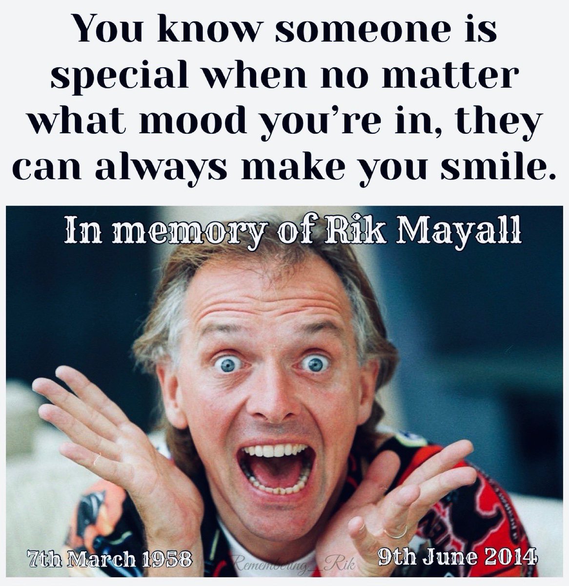 9 years ago today 💔

Gone but never forgotten ❤️

#RememberingRik #RikMayall