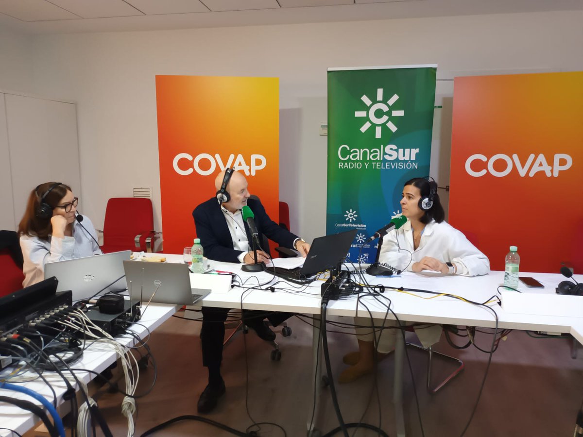 Hoy está con nosotros el programa de <a href="/CanalSurRadio/">Canal Sur Radio</a>, La Mañana de Andalucía @AndaConVigorra para hablar sobre la #Cooperativa, la situación actual y los proyectos y retos futuros de la empresa. 
#COVAP
