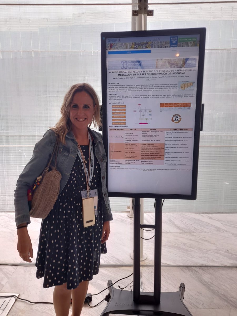 El Área de Urgencias de <a href="/hospitalclinic/">Hospital Clínic</a> representada en #SEMES2023 por grandes enfermeras👏👏👏👏👏. Good Job!!!
<a href="/gemmagallardog/">Gemma Gallardo</a>
