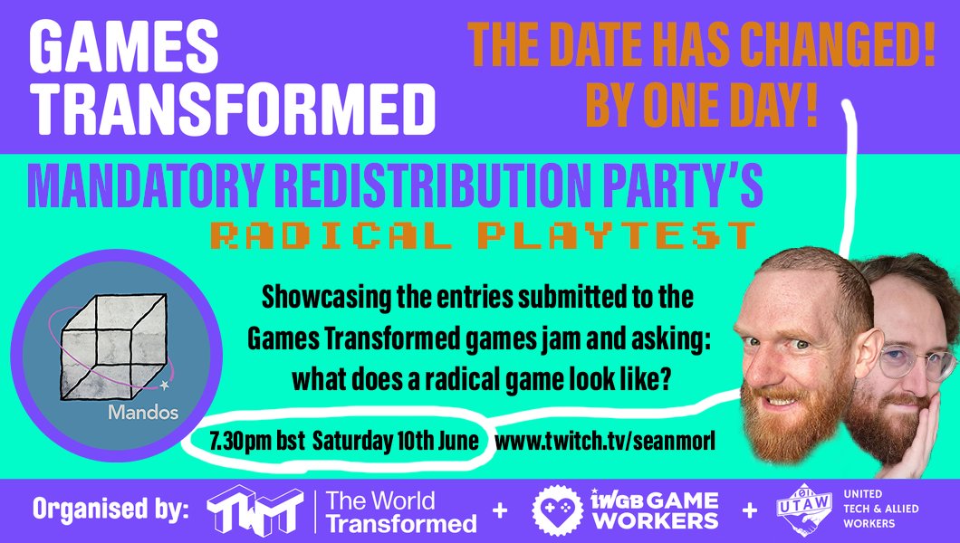 Mandatory Redistribution Party tweet media