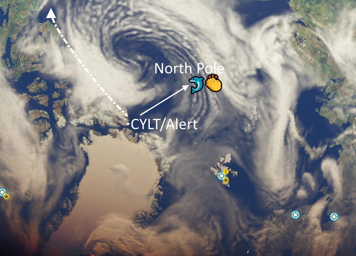 AvionChibi's tweet image. 🇨🇦322日目🐬ついに北極点到達デス❄️🥳
89.99999, 00.000000
👆GPS値はオットー整備士がくれました🙏氷の大地❄️ないデスよ？😳オ氏「知らん」😳
 #日本からフランスに帰るフライト 🇯🇵🛩️🇫🇷北極点編最終回❄️
#BelugaModPlease for #msfs2020 💕🐬#iniBuilds🙏 #PMDG 🙏 #BelugaXL #MSFS測量部