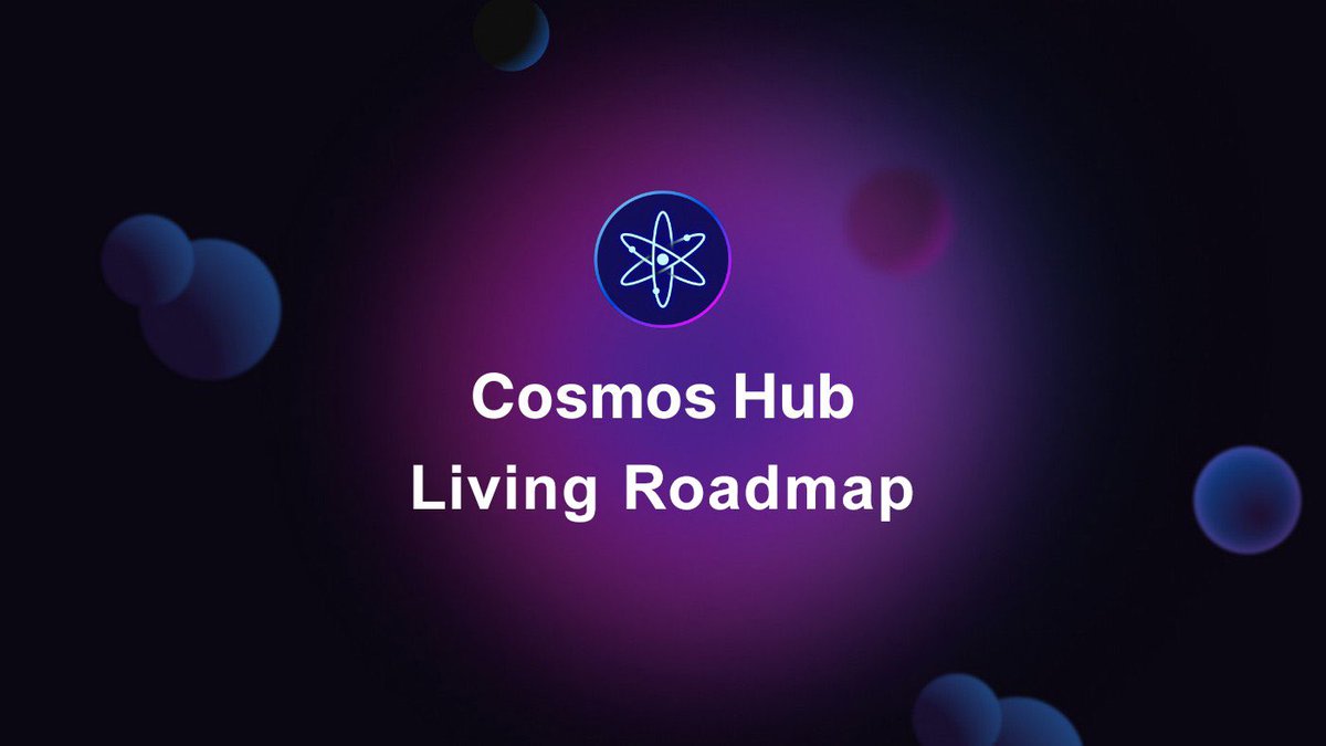 1/ Introducing the Living Roadmap by <a href="/informalinc/">Informal Systems</a> 

This evolving roadmap showcases an overview of the Informal team's ongoing work for the Cosmos Hub.

As shown by the on-chain governance history, the Cosmos Hub is a truly decentralized Hub of innovation with many contributors.