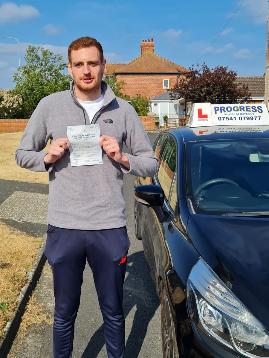 Nathan passed in Rhyl yesterday with only three minors 
#Prestatyn #driving #Rhyl #drivinglessons #NorthWales #northwalessocial #Abergele #ontheroad #drivingtest 
#thatsprogress