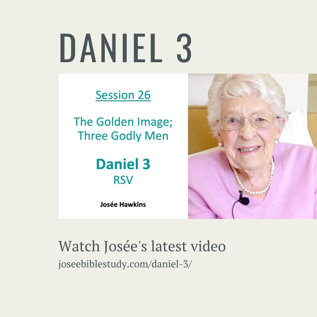 andeye_laura's tweet photo. Watch Daniel 3 where Josée brings us into the account of Daniel's three friends who are saved from the furnace - *|https://t.co/AcSLuzyHQd|* https://t.co/gRKgGvAa76