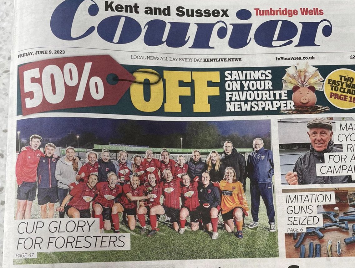 TW Foresters FC tweet media