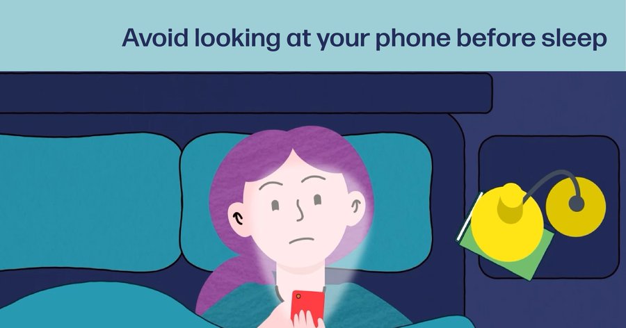 At night, rather than scrolling in bed, young people should avoid looking at their phones for at least half an hour before sleeping.
Watch this new animation from Anna Freud-
‘Let’s talk about anxiety’ and accompanying resources for school staff:  crowd.in/5orsUL
@AFNCCF