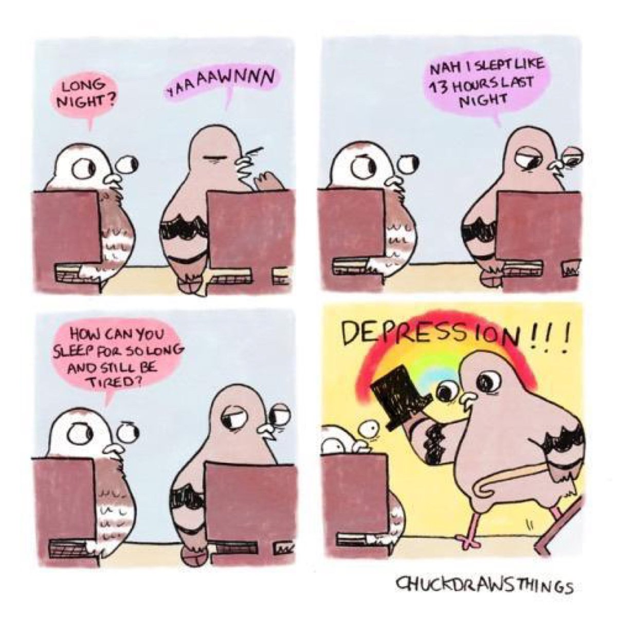 deadinsidebut_'s tweet image. Surprise!! 😅

[credit: @charlubby]

#sadmemes #depressedbutfunny #depressionhumour #depressionhumor #depressionmeme #meme #memes #funnymemes #deadinsidebutlol #funnymeme #funnymemesdaily