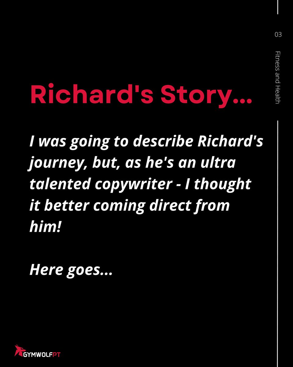 SportyWorth's tweet image. Each of us is individual - so your programme MUST be to!

Here’s what we've done for Richard⤵

Ian 
GymWolfPT.com 

#onlinept #onlinepersonaltrainer #fatlosscoach #gymwolfpt #fitness #wellbeing #gym #workout #fitfam #fatlosscoaching