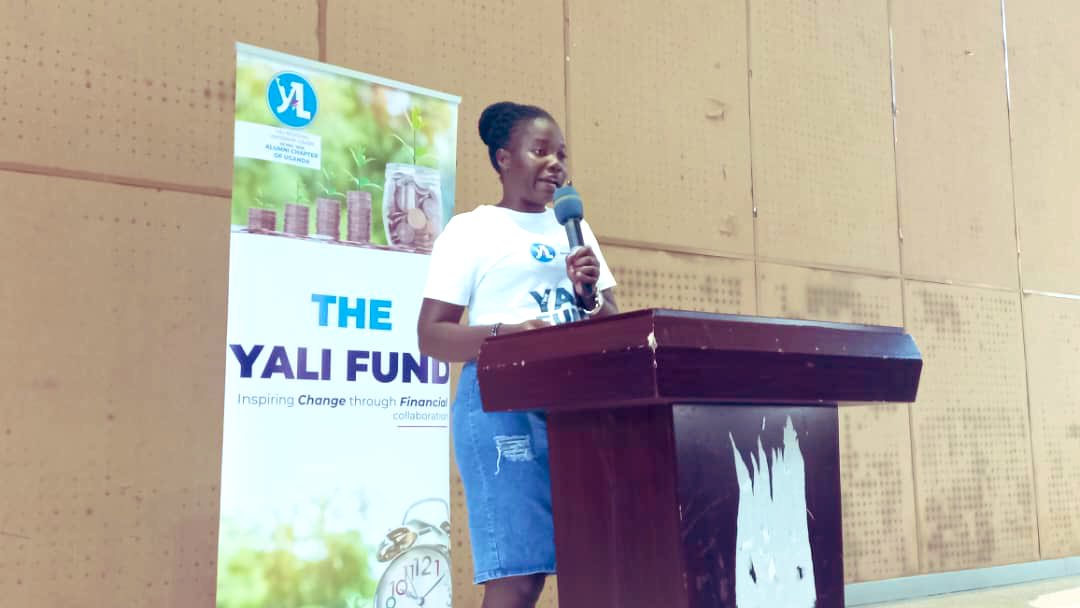“We are YALI- Young African leaders that are willing to transform our communities and that means empowering ourselves, collaborating with each other...” Chapter Chairperson at the first strategic meeting and launch of the #YALIFund happening now @Makerere CTF2 Auditorium