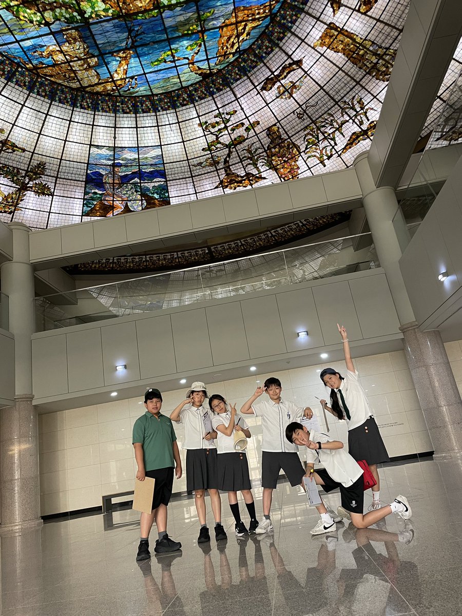 davidmrive's tweet image. What an epic day out! Grade 4 field trip to Jeju National Museum and free play in the park! 🏝️☀️ #history #play @SJA_Jeju