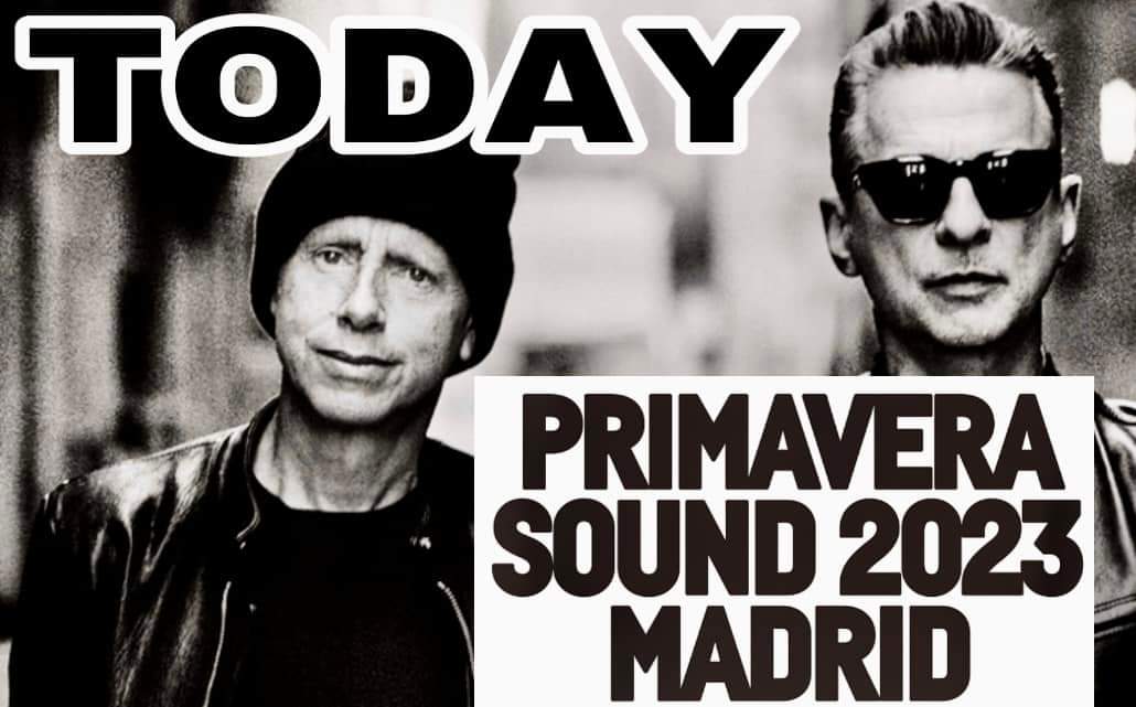 ¡Hoy en Madrid! #DepecheMode