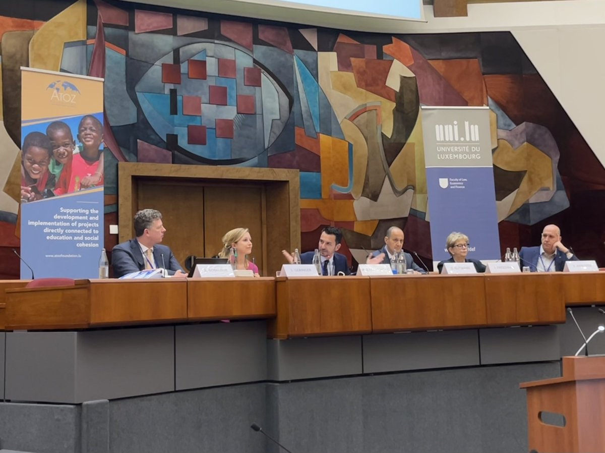 The 2023 EATLP Congress is under way in Luxembourg! A great honour for <a href="/uni_lu/">uni.lu</a> <a href="/uni_lu_FDEF/">Uni.lu - FDEF</a> and the ATOZ Chair tor European and International Tax Law to be hosting this prestigious event with tax professors from all over the world!