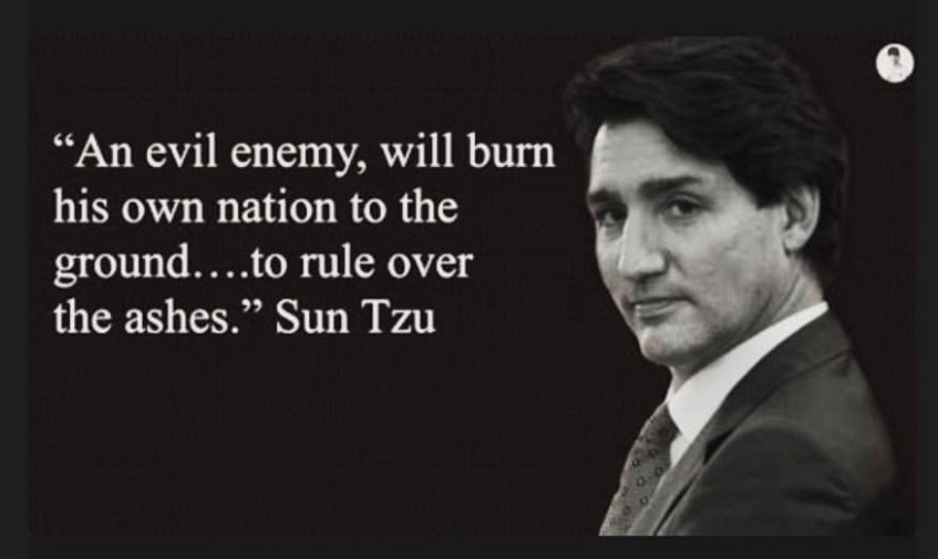 #TrudeauBurningCanada