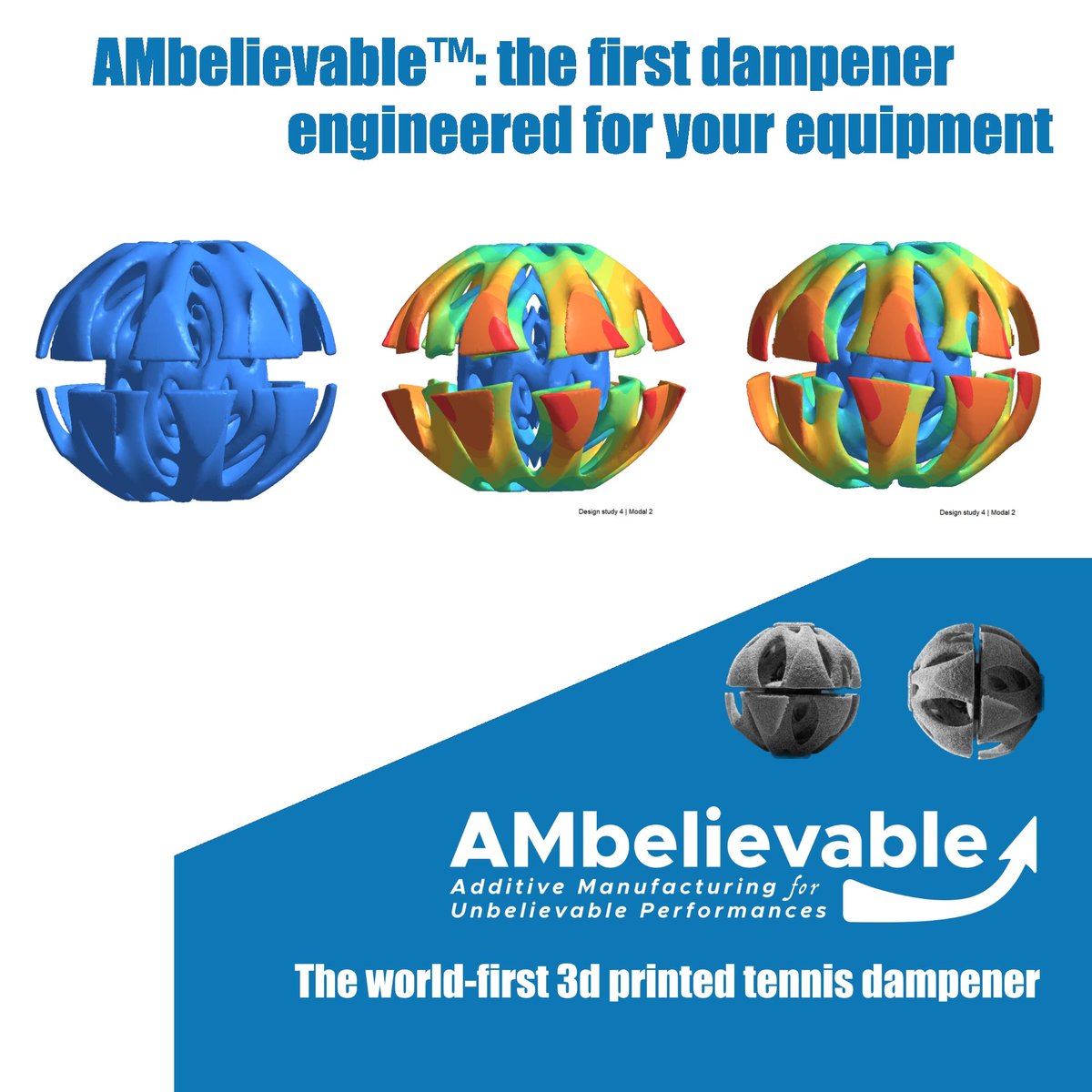 AMbelievable__'s tweet photo. AMbelievable™ has taken the world by storm as the first dampener worldwide that can be engineered to your specific equipment vibration frequency. Follow us —soon, we will open an exclusive waiting list dedicated to our followers! #EngineeredVibration #StayTuned https://t.co/IJJwpFi1Yj